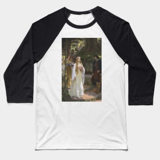 My fair Lady, Edmund Blair Leighton 1914 Baseball T-Shirt